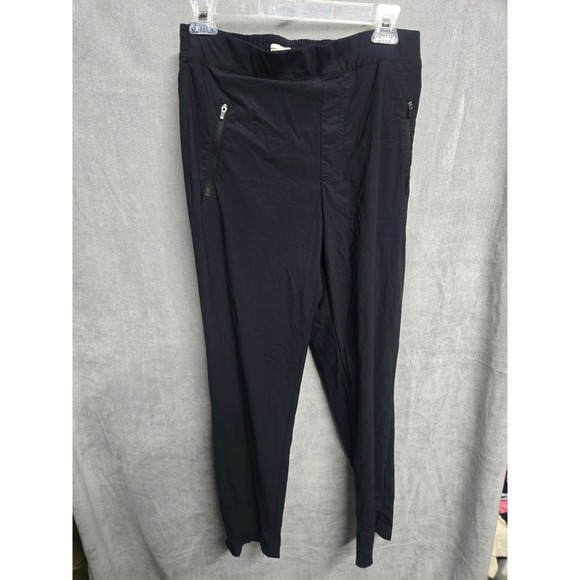 Tommy Bahama Other - Tommy Bahama Active Mens Black Jogger Pants Medium Tapered Leg Zip Pockets